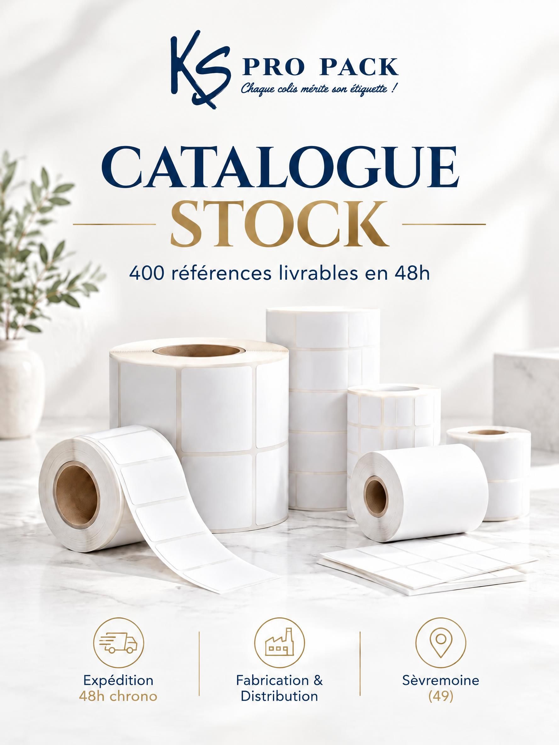 Couverture Catalogue Stock KS PRO PACK 2026